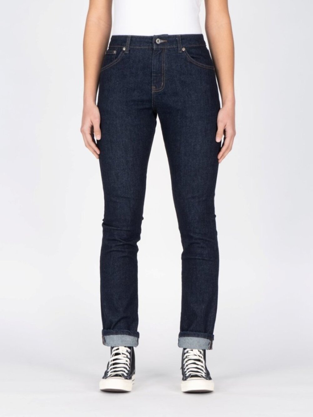Naked and Famous Arrow in  Blue Comfort size 26
